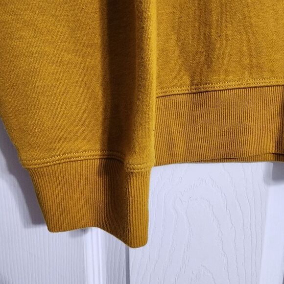 One-of-a-Kind Graphic Sonoma Mustard Yellow Sweatshirt “Sunny Side Up” - Picture 6 of 6